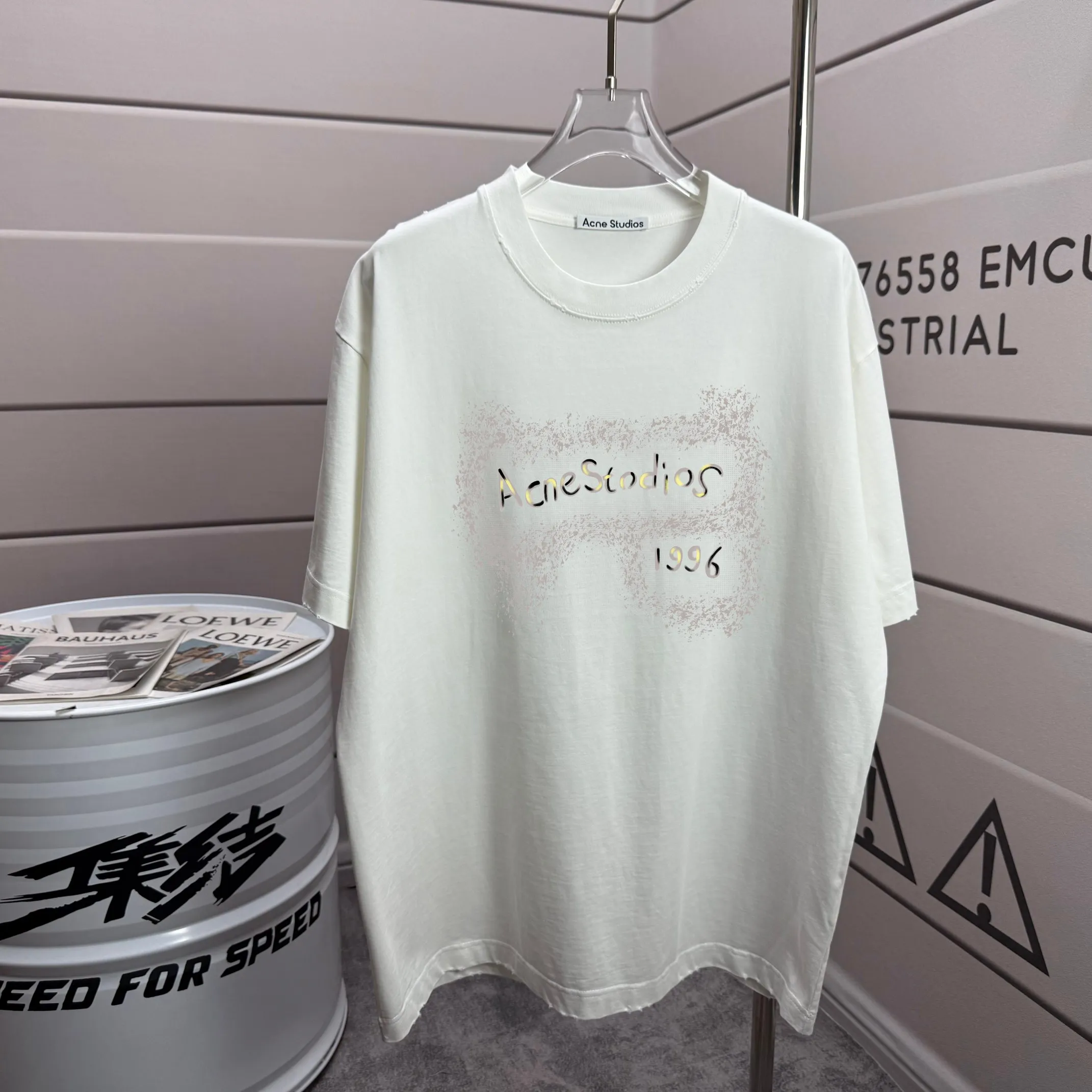 # 90 Acne studios * 2026 New Arrival tee Same Style : Size :S M L XL XXL Size： S （90-130 ） M （120-150 ） L （140-165 ） XL （160-180 ） XXL （180 ）
